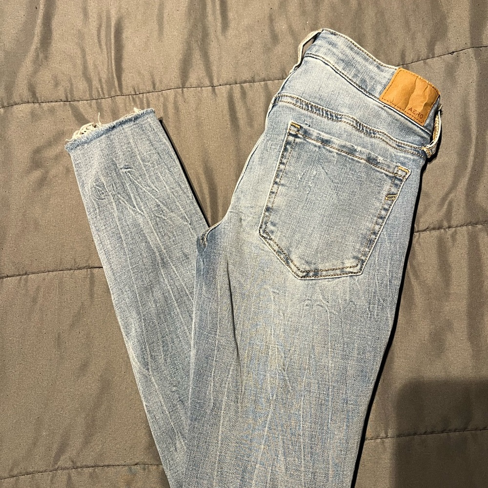 Aero low rise skinny jeans